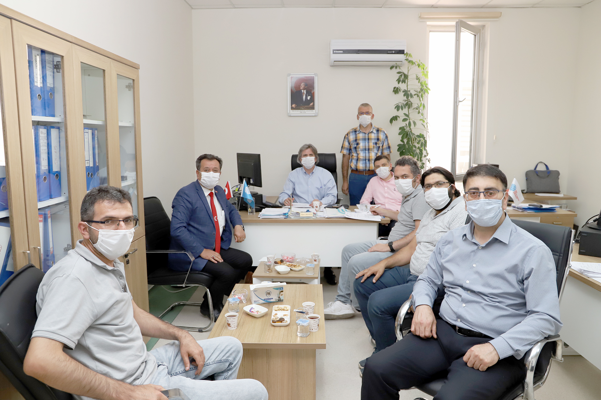 Sendika Üyeleriyle Toplantı Yapıldı
